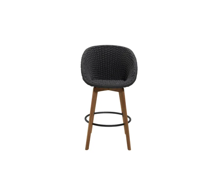 Barhocker Cane-line �Peacock� Korbsessel Rattan dunkelgrau